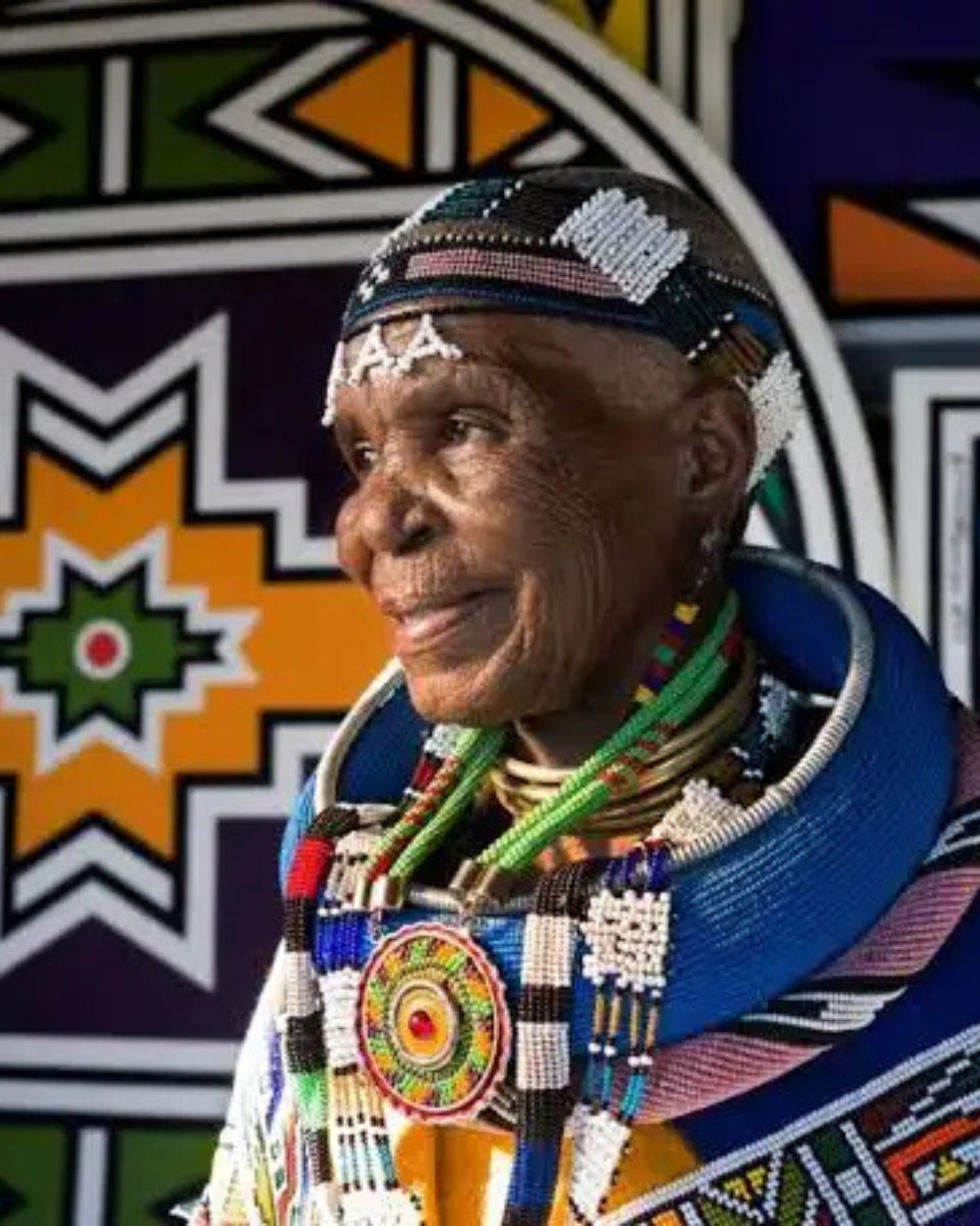 Esther Mahlangu: Painting Africa’s Story in Bold Color and Living Geometry