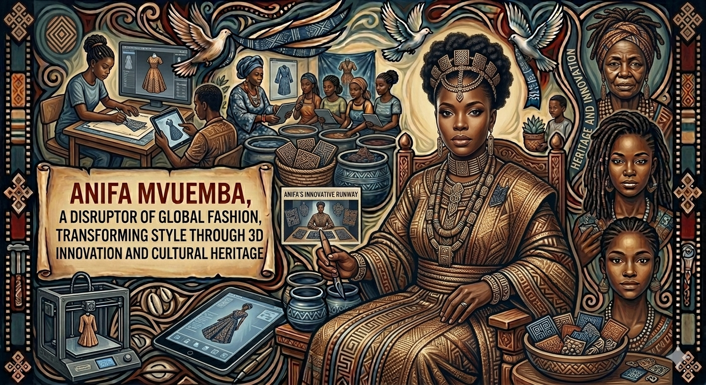Anifa Mvuemba: Congolese Fashion Designer Transforming Global Style