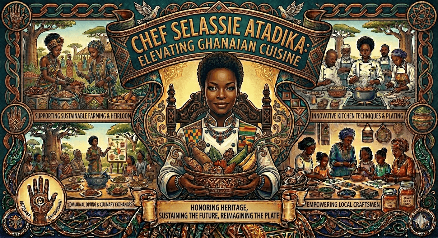 Chef Selassie Atadika – Elevating Ghanaian Cuisine