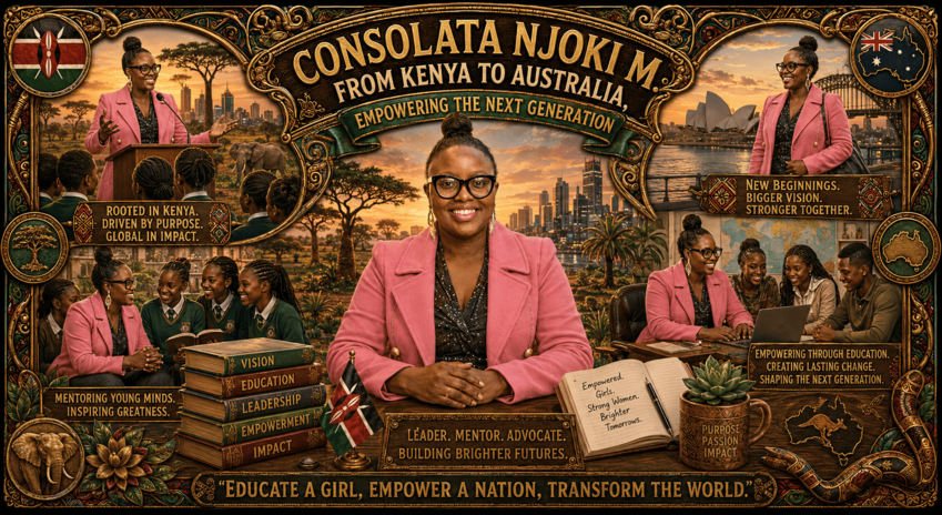 Consolata Njoki M: From Kenya to Australia, Empowering the Next Generation
