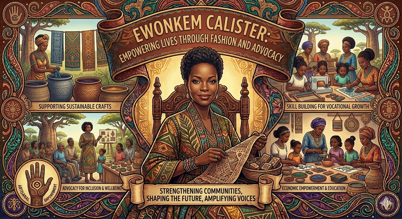 Ewonkem Calister: Empowering Lives Through Fashion and Advocacy