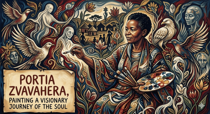 Portia Zvavahera: A Bold Zimbabwean Artist