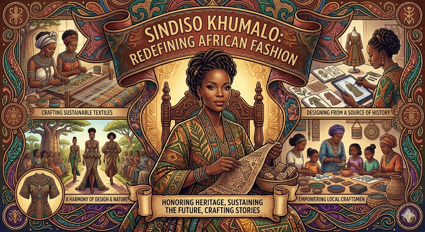 Sindiso Khumalo: Redefining African Fashion
