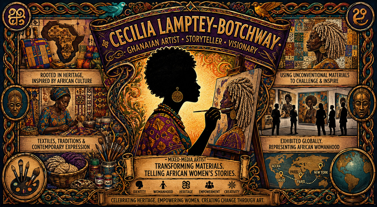 Cecilia Lamptey-Botchway: Artist Redefining African Womanhood