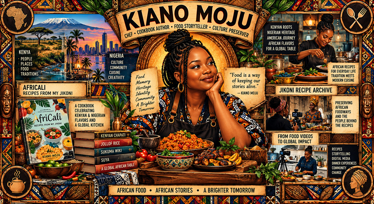 Kiano Moju: Kenyan-Nigerian Chef Sharing African Food